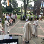 Fronleichnam Freiluft-Gottesdienst St. Clemens (Foto: Helge Rogalla)